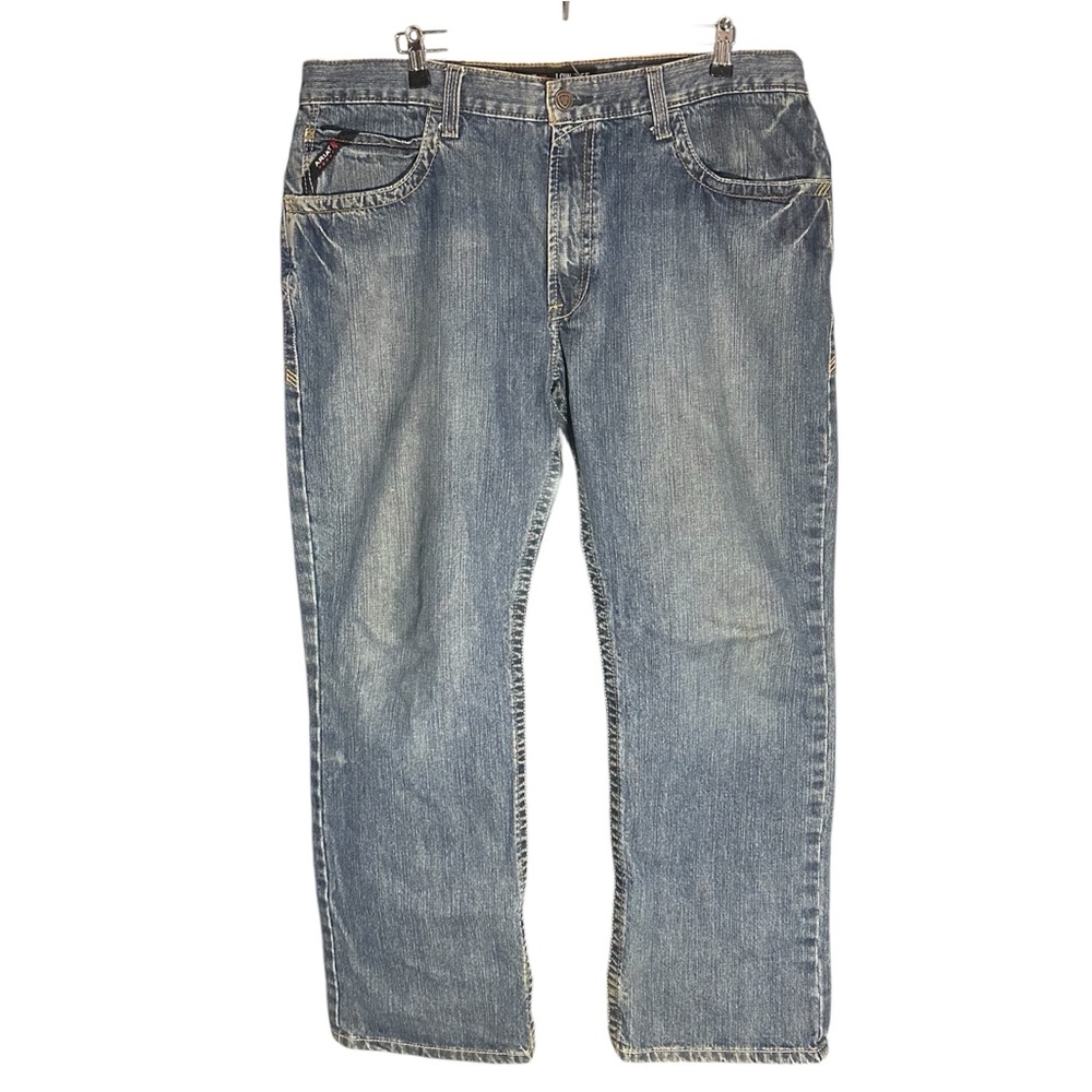 Ariat M4 FR Jeans Mens 40x32” Blue Denim Bootcut CAT 2 2112 Arc Rating 20 ATPV
